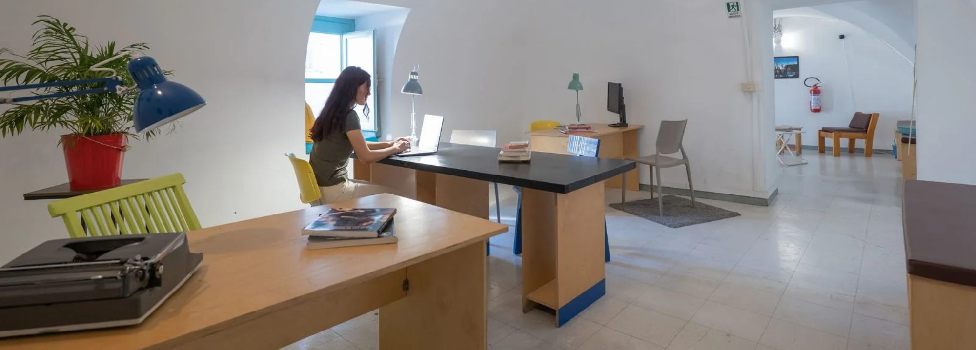 Hostel Catania - Co-working Area